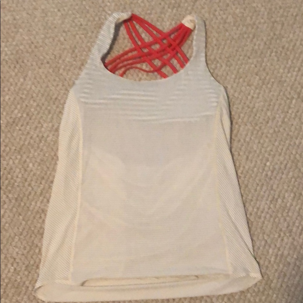 Lululemon tank, size 8